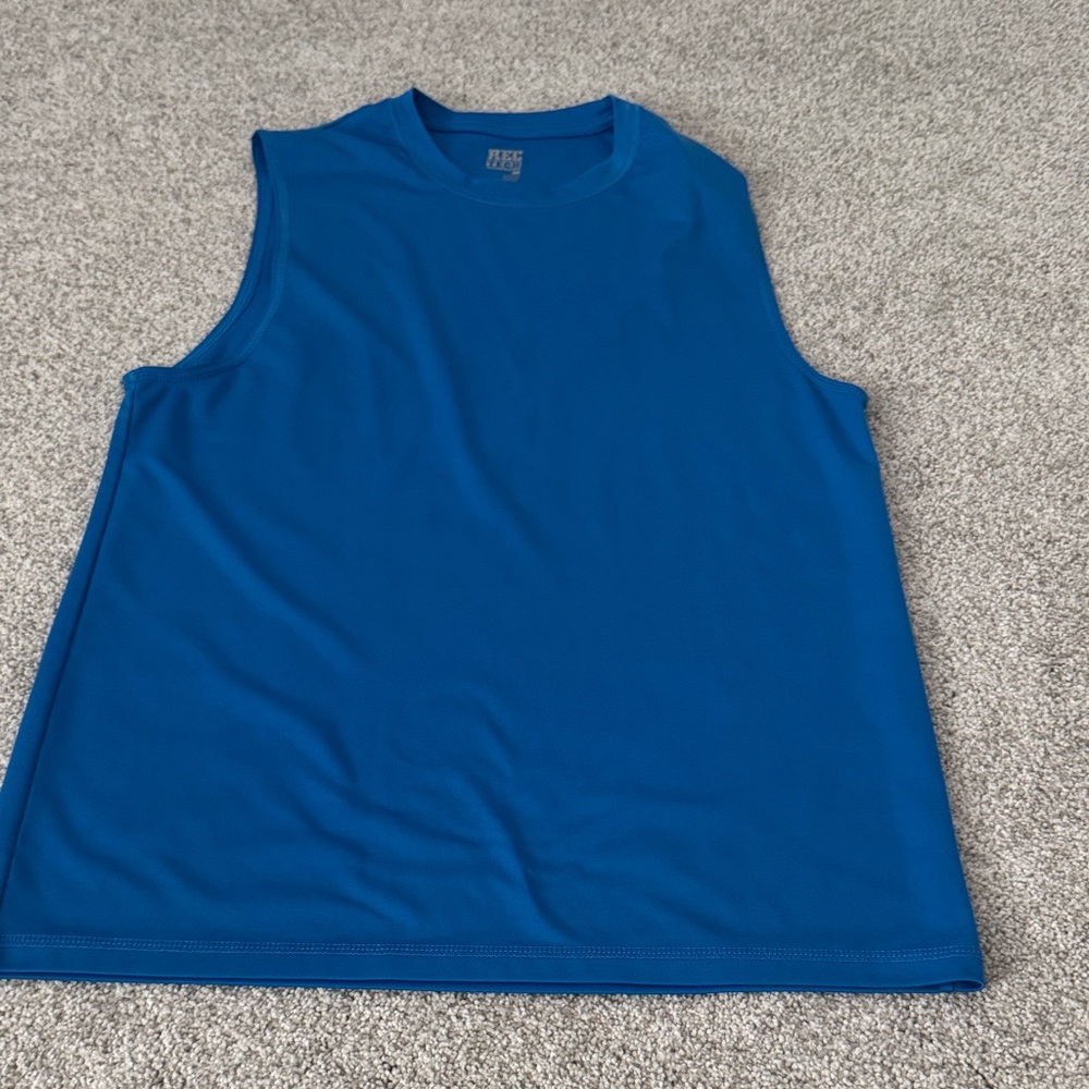 Men’s Blue Performance Tank Top